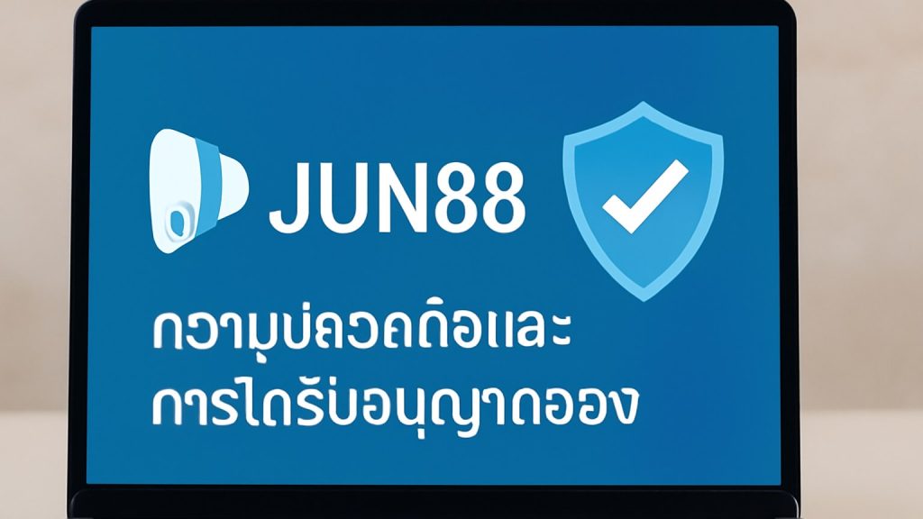 ความปลอดภัยและการได้รับอนุญาตของ JUN88 Minh họa: ความปลอดภัยและการได้รับอนุญาตของ JUN88
